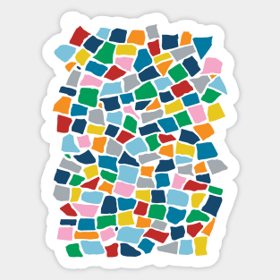 British Mosaic Multi Sticker